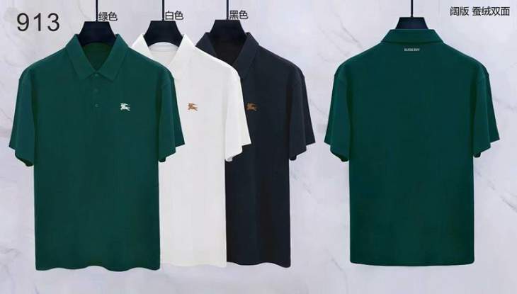 Picture of Burberry Polo Shirts Short _SKUBurberryM-3XL8qx91329115